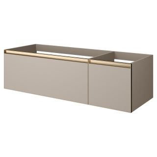 Тумба под раковину Armadi Art Quatro 790-M2-140-D-MG 140 см бежевый/золото матовое